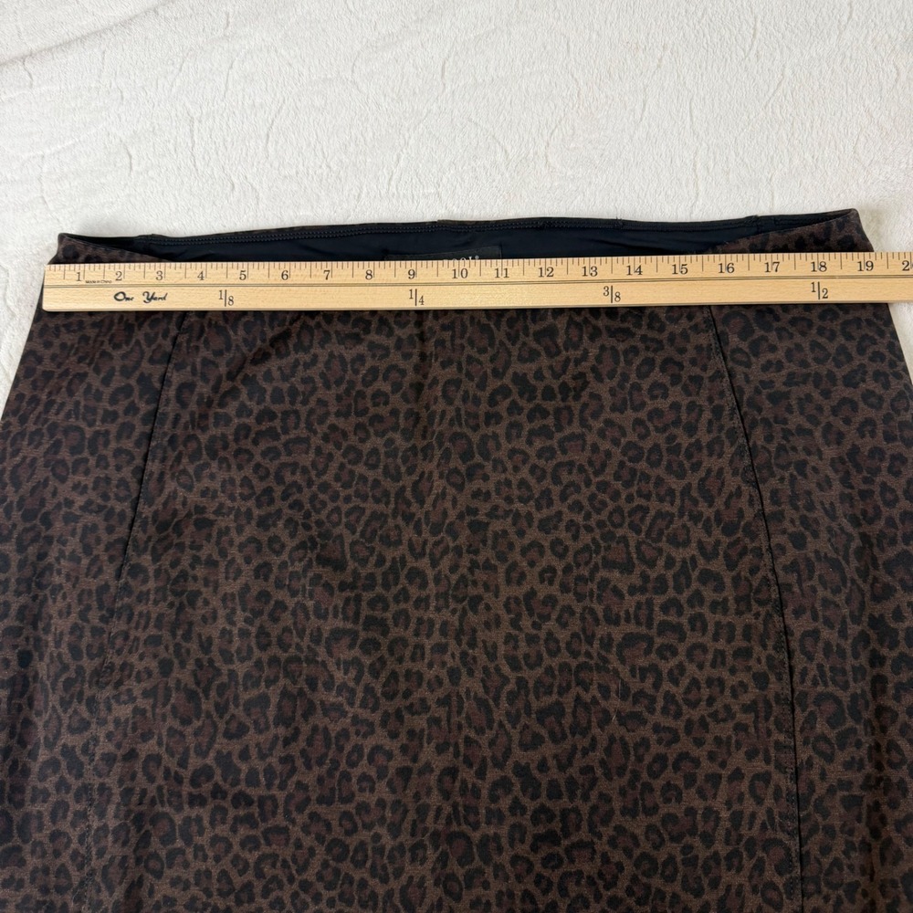Liverpool Women 20W Cheetah Brown Animal Print Stretch Pencil Skirt LY6023Z17 - Picture 7 of 9